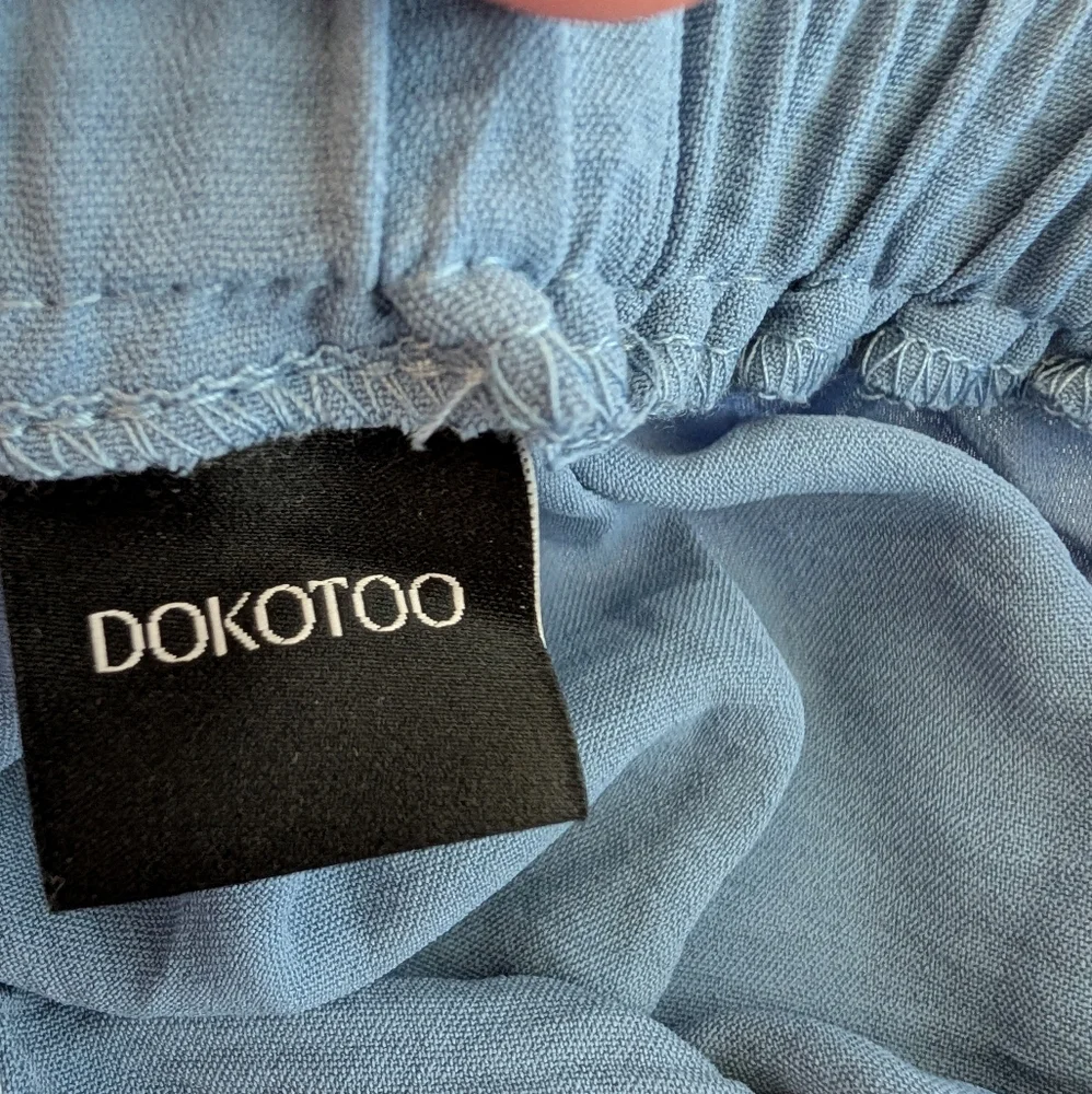 DOKOTOO 2 Piece Outfit Maxi Skirt and Short Sleeve Matching Set Size Large NWT - Picture 8 of 16